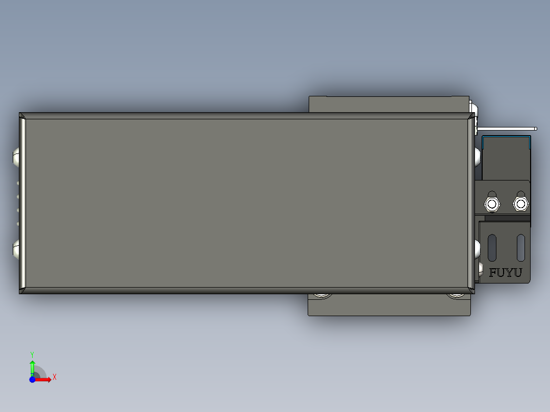 模组FSL60 E100 10C7-BR-B60前视图