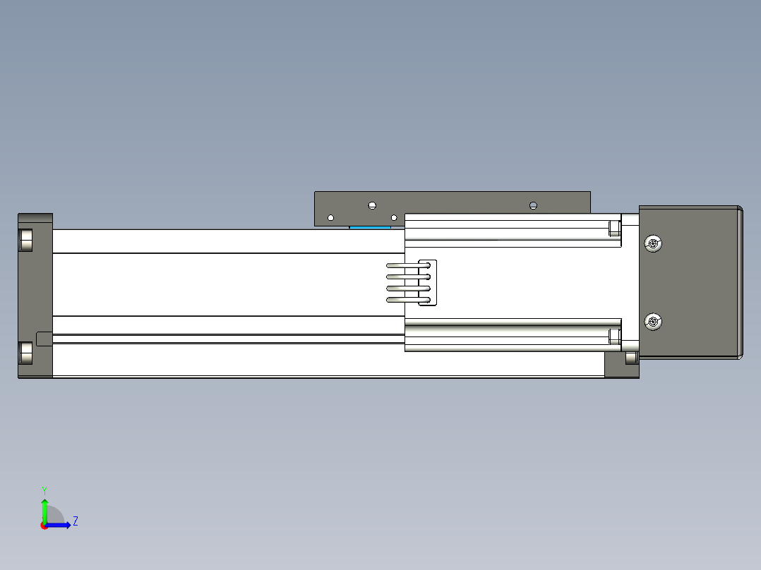 模组FSL60 E100 10C7-BR-B60左视图