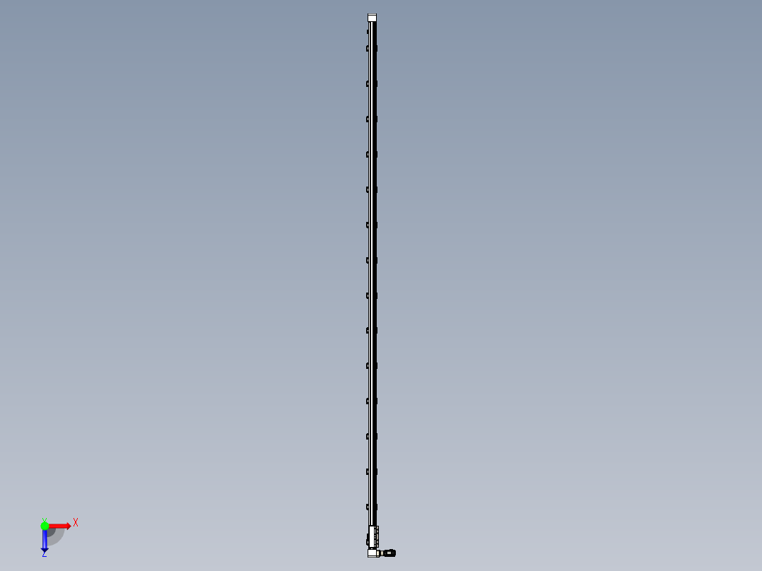 同步带滑台-欧规B8H-L176-S5700-L-ZP40-D3-N5俯视图