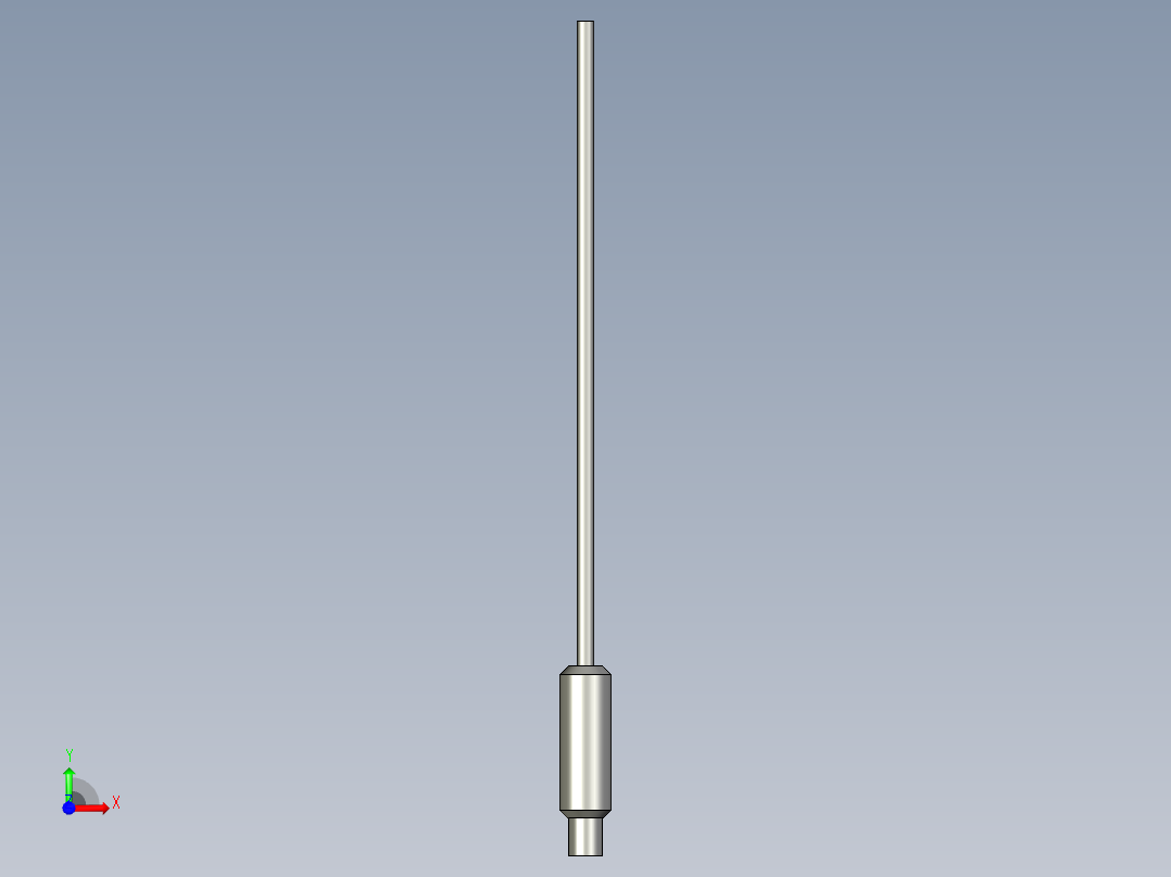 基恩士FU-66Z_core_kc图纸模型前视图