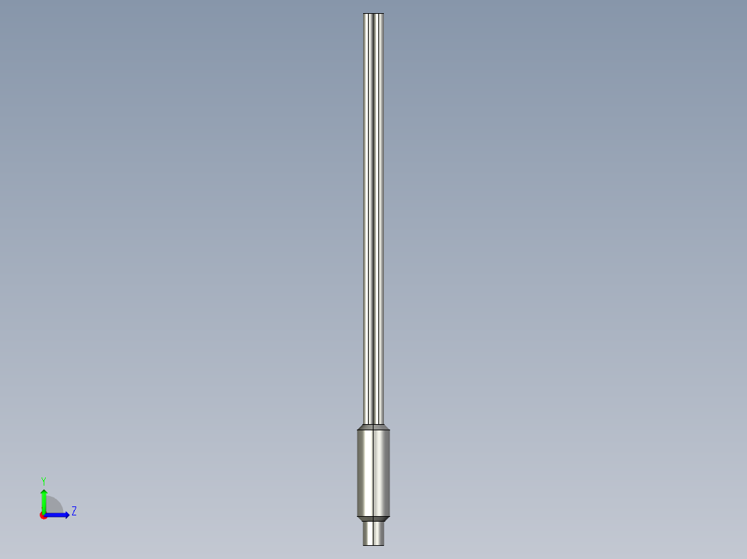 基恩士FU-66Z_core_kc图纸模型左视图