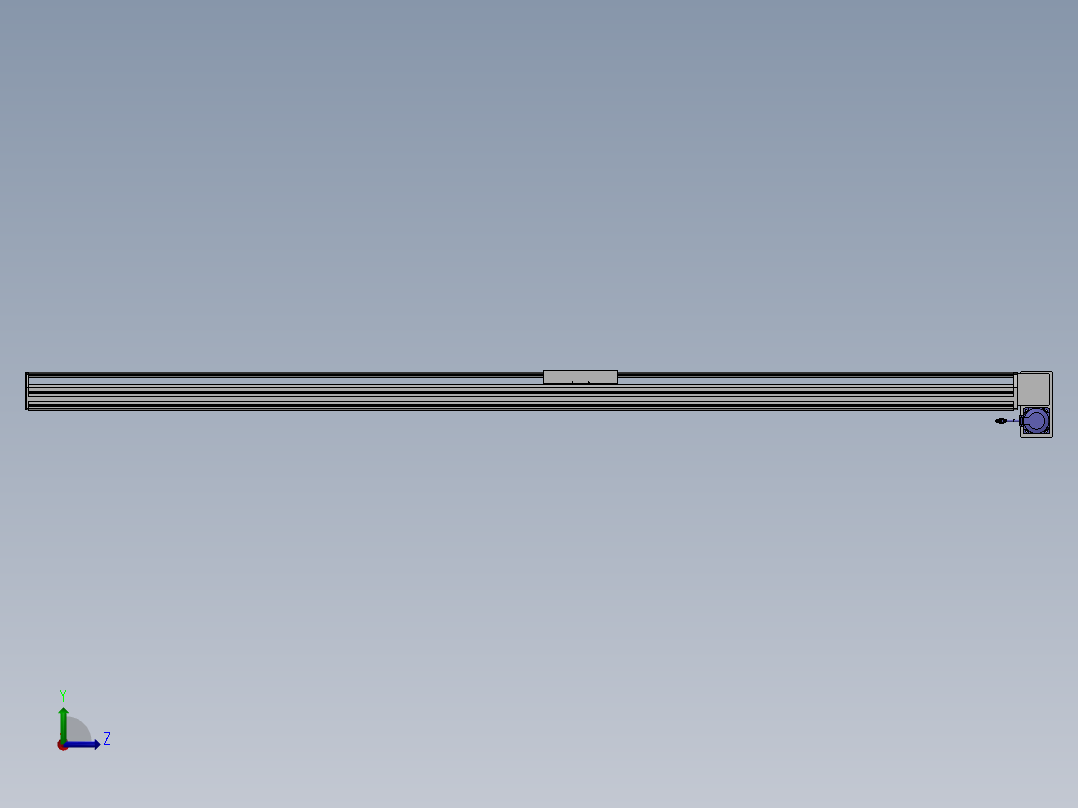 精密模组MT220-L150-2700-RD-M75-C4左视图