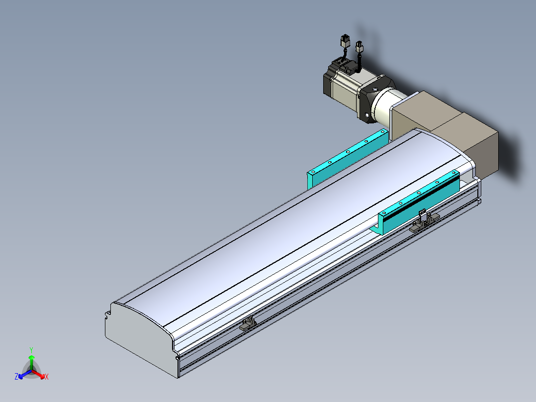 同步带滑台-半封闭B22-L100-C-S500-L-P75-D3-N5
