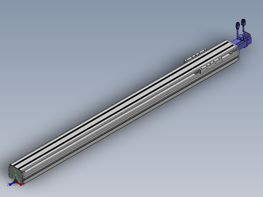 精密模组MY80D-T10-950L-BC-P10B-C4-C正等轴测图