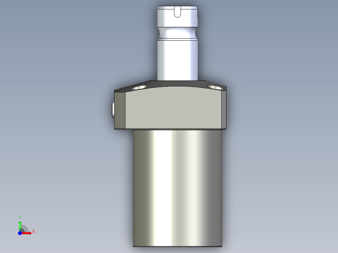 KOSMEKLHS0550-GL-F多系列多零件图纸模型前视图