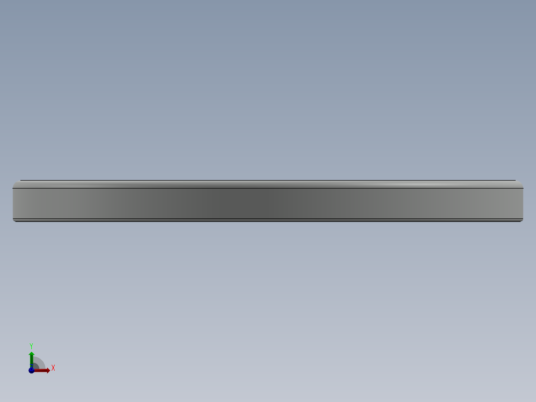 紧固件-0.3750 Flat Washer前视图