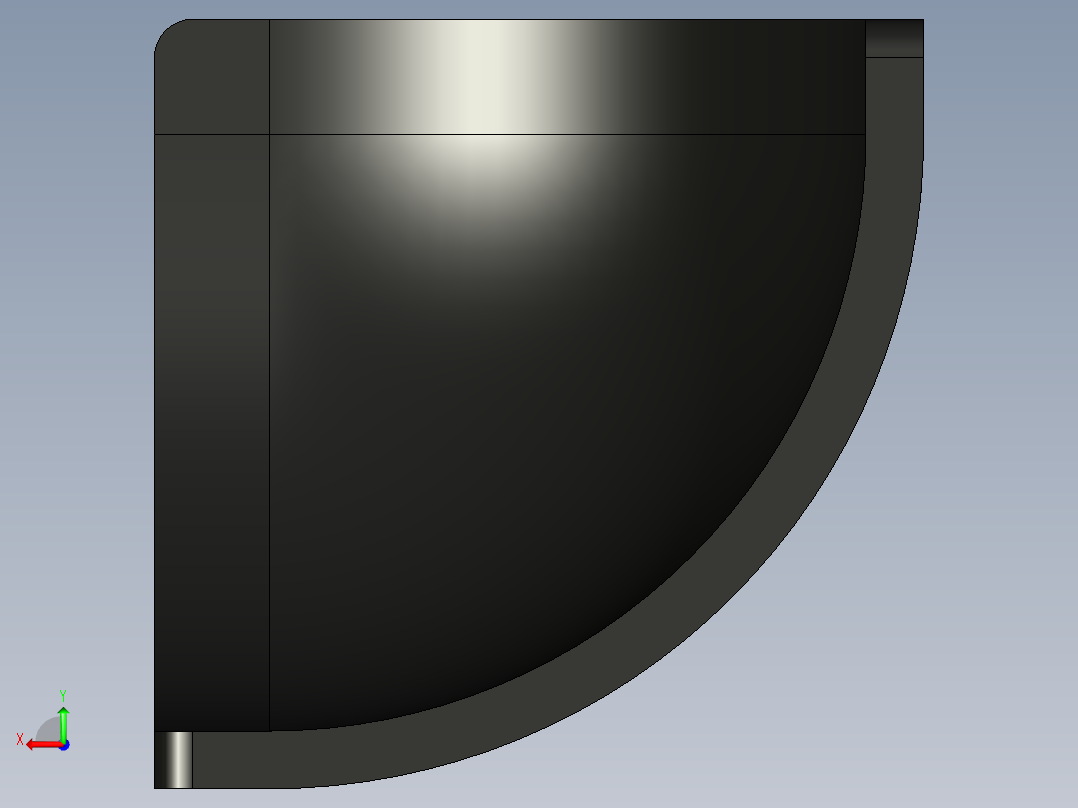 型材-BR 20X20 CORNER BRACKET DOME CAP 3842548712后视图