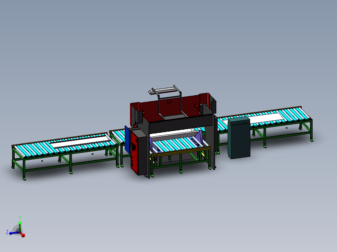 钣金前后档定位随动折弯系统sw19可编辑