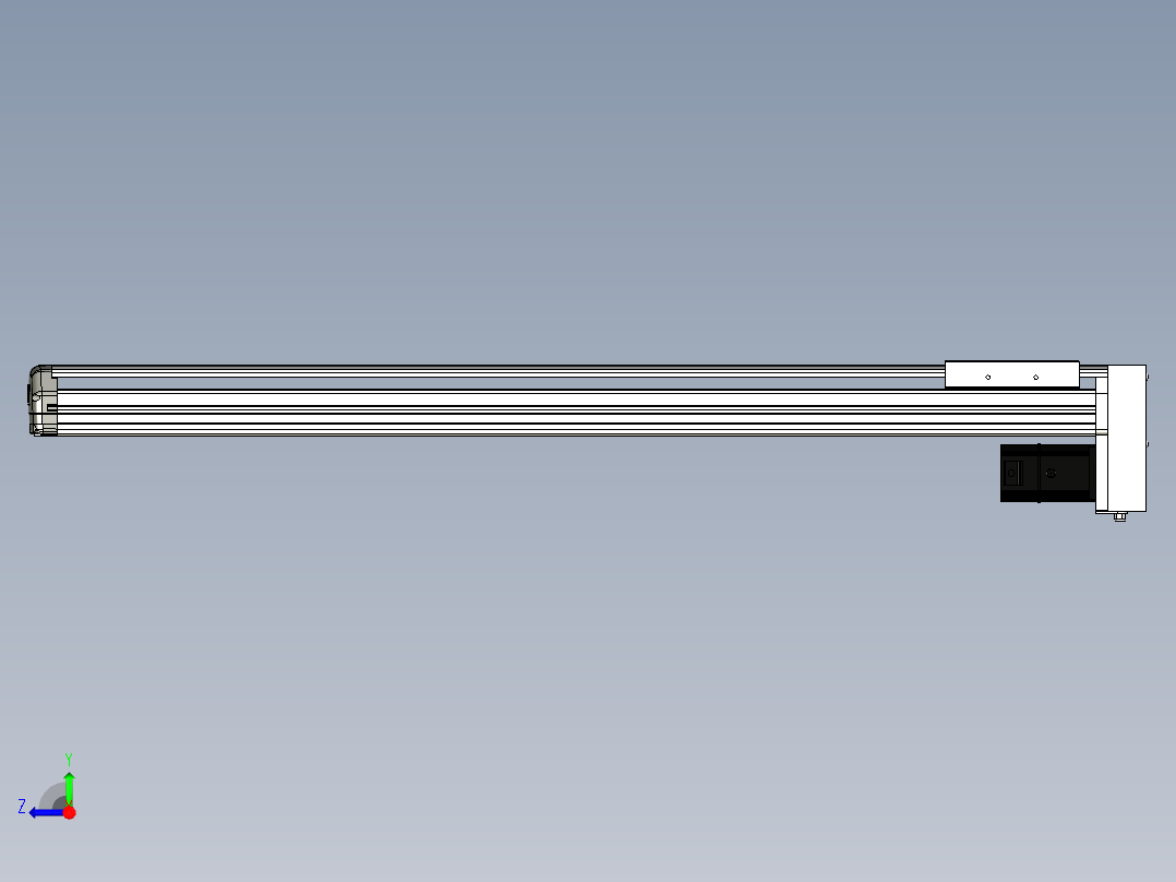 Toyo东佑达直线模组-ETH14-900-BM-200W右视图