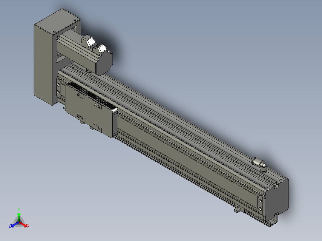 威洛博VC6-S300-BR-P10正等轴测图
