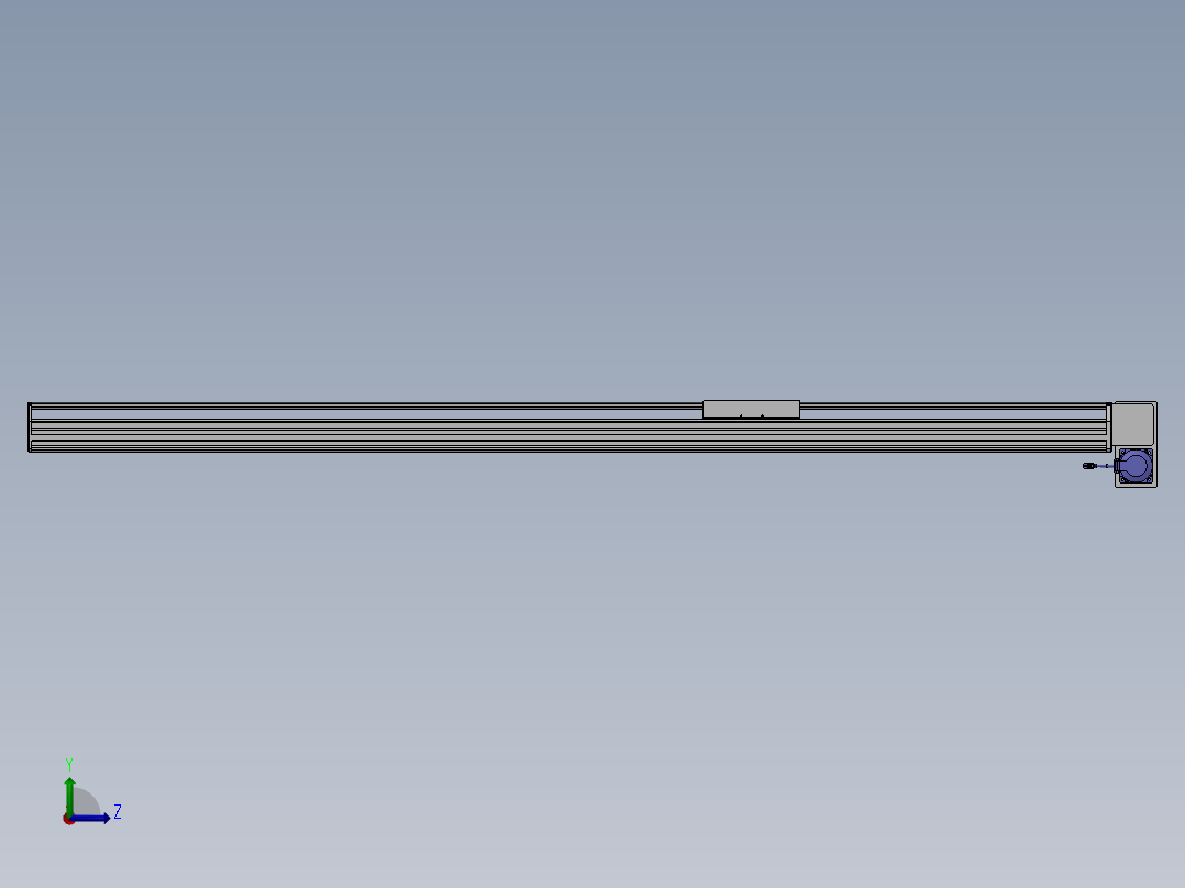 精密模组MT220-L150-2200-RD-M75-C4左视图