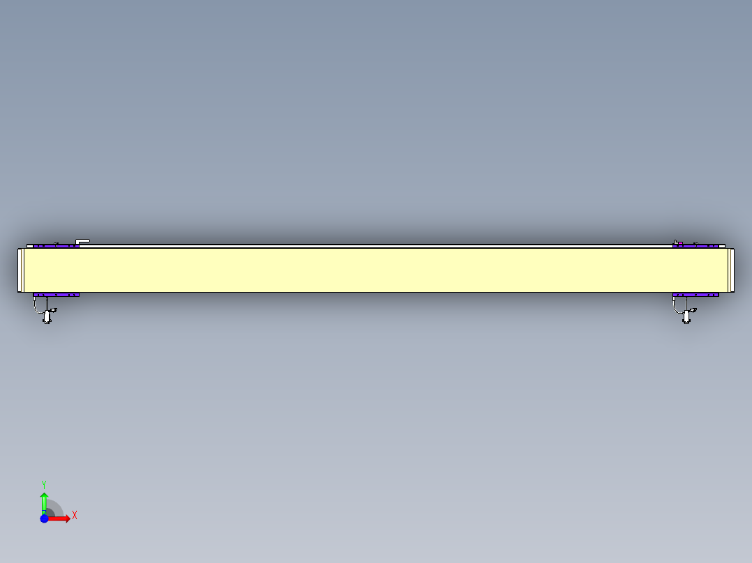 威洛博VL系列3d模型模组2VL17E2Y-S2300前视图