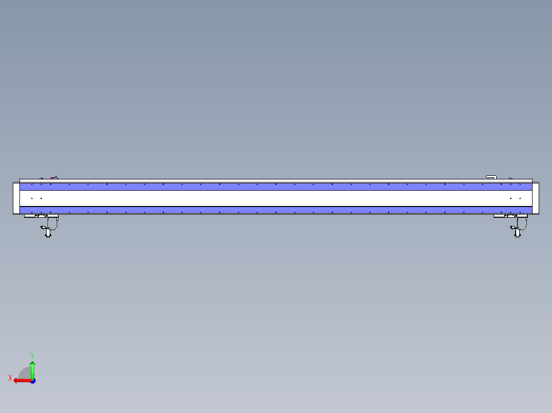 威洛博VL系列3d模型模组2VL17E2Y-S2300后视图