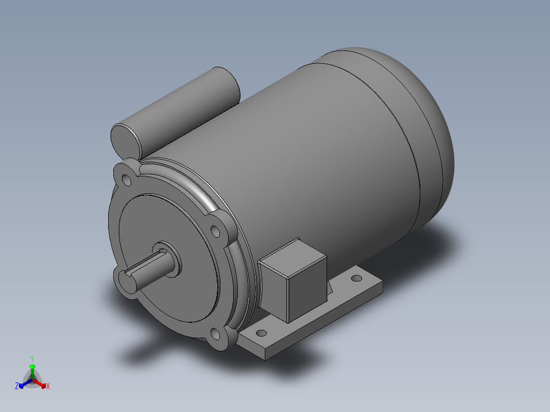 异步电机DJ_YS系列(IP44)_IMB35型_YS-90L-2_2