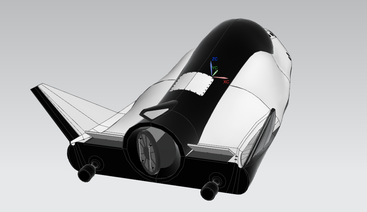 Dream新型航天飞机