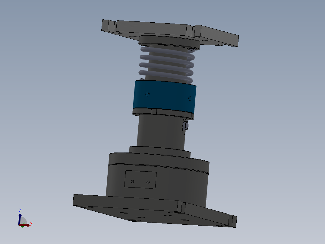 空气发生器压合工装（D3单发充氦工装）3D模型