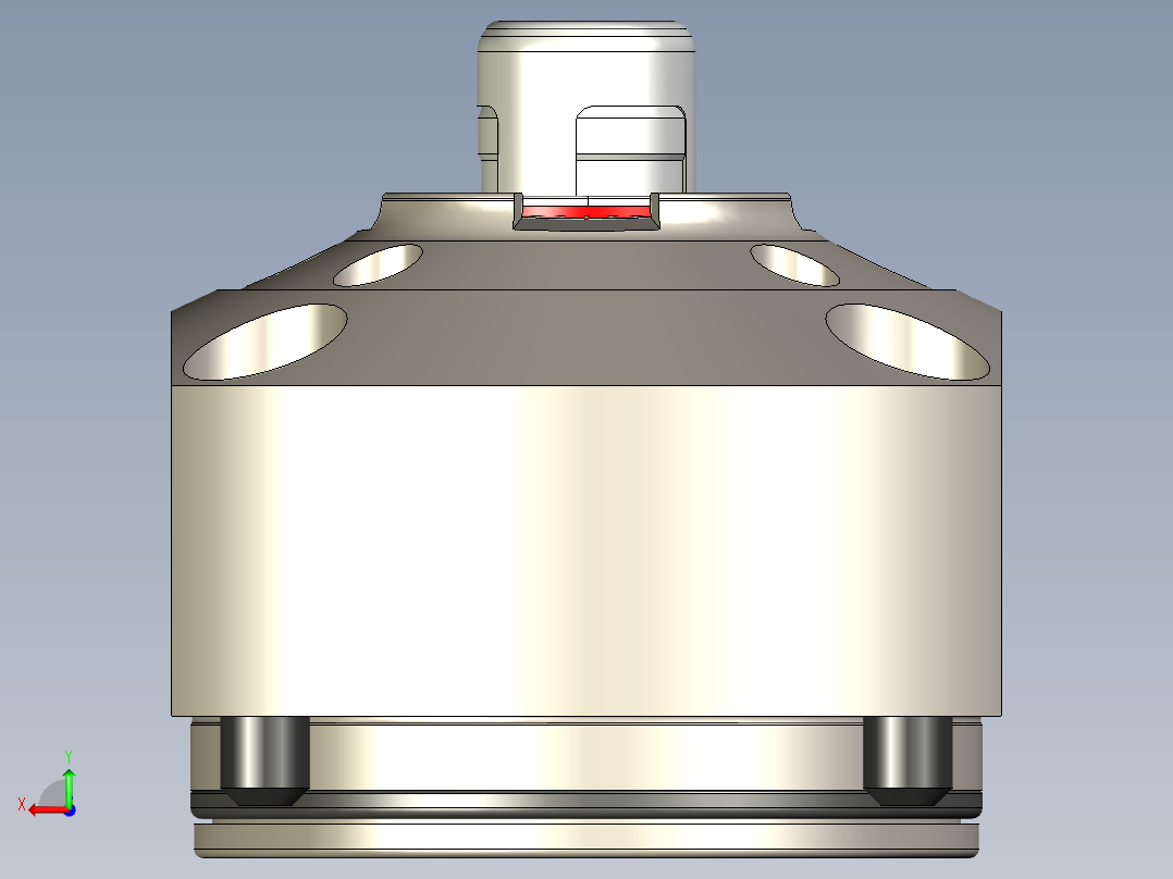 KOSMEKSFA3000-M1N-150多系列多零件图纸模型多系列多零件图纸模型后视图