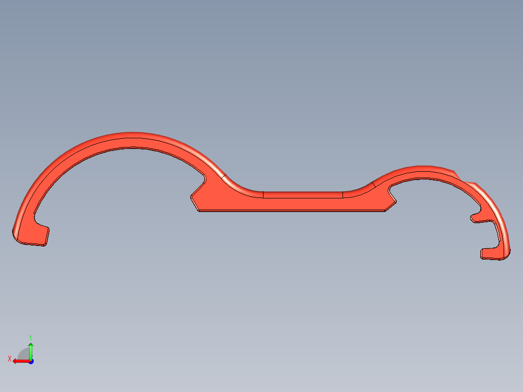 软管接头扳手 --stp后视图