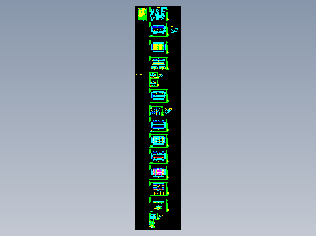 湖北圣龙设计图CAD