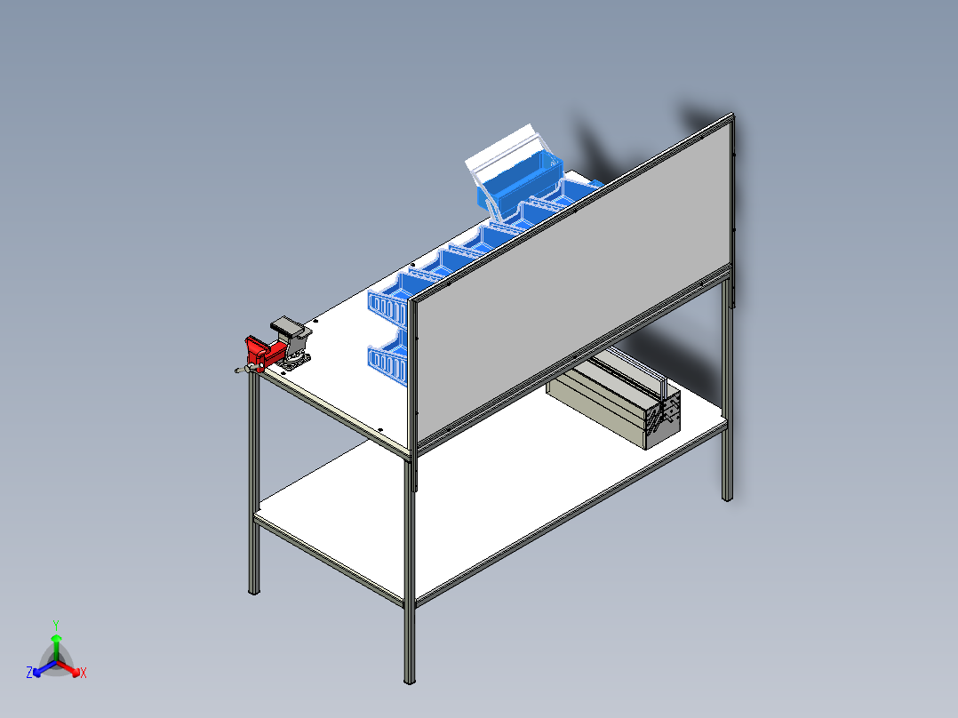 简单的工作台设计