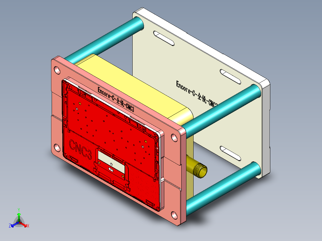 Encore-C-QX-CNC3-0607正等轴测图