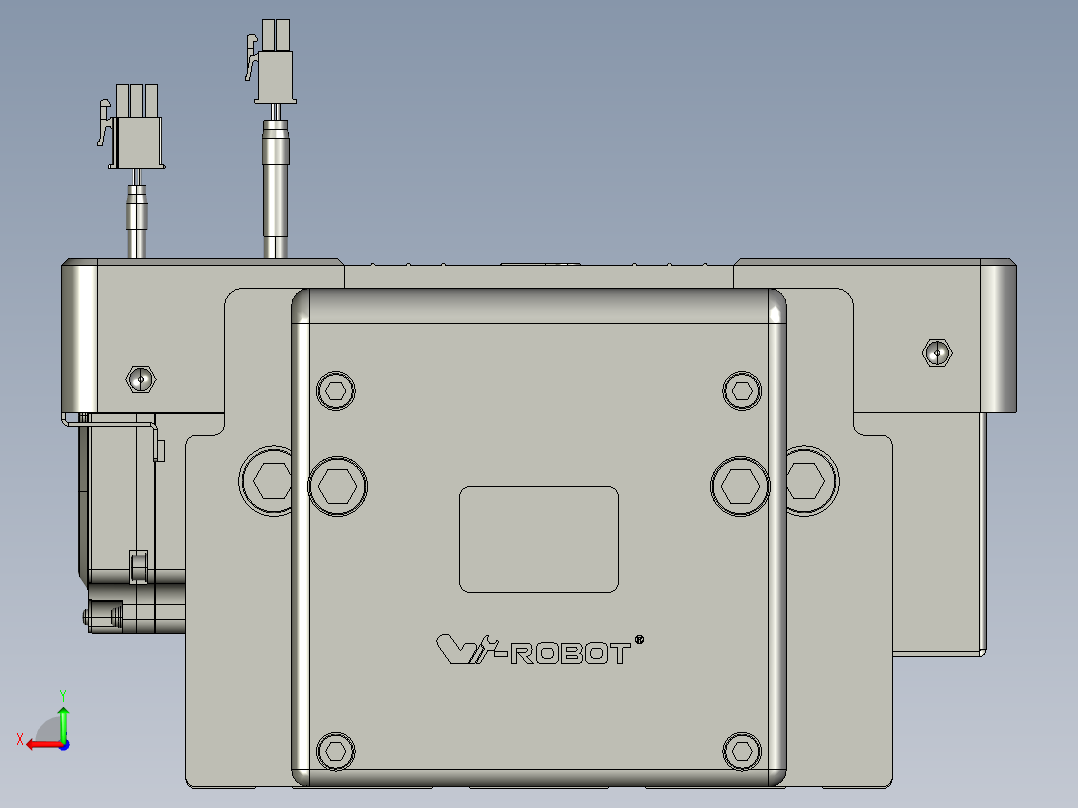 威洛博直线电机模组EB20-L224-S1650-BR-ZP75-MS3-5K后视图