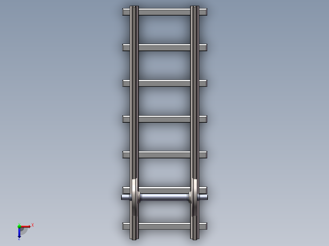 火车轨道俯视图