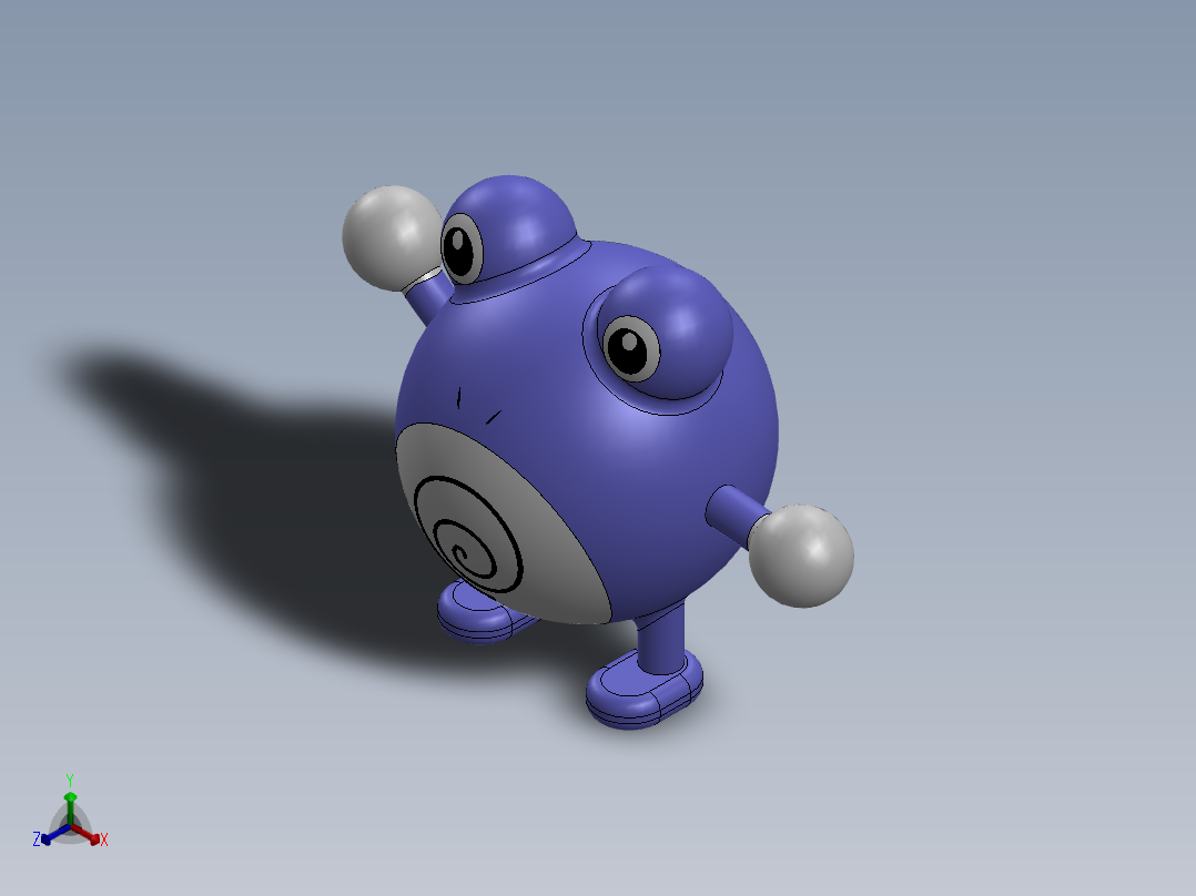 口袋妖怪33正等轴测图