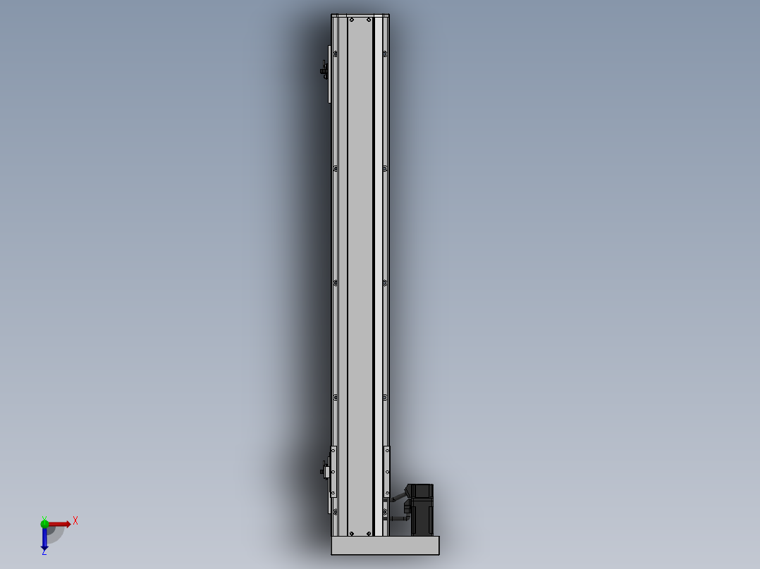 精密模组MY120-T10-700L-BL-P10B-C4-C俯视图
