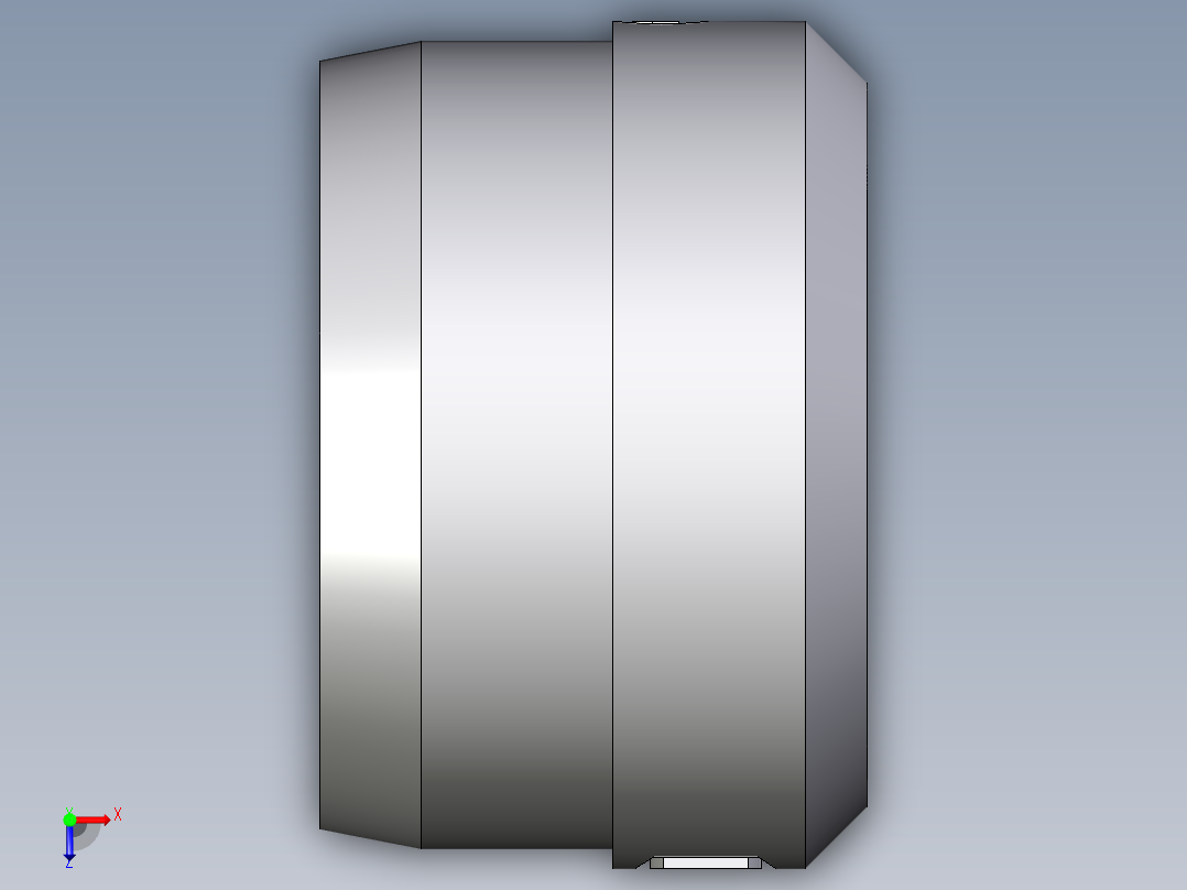 卡套式工业通用硬管接头EO_Progressive_ring_DPR12L71X俯视图