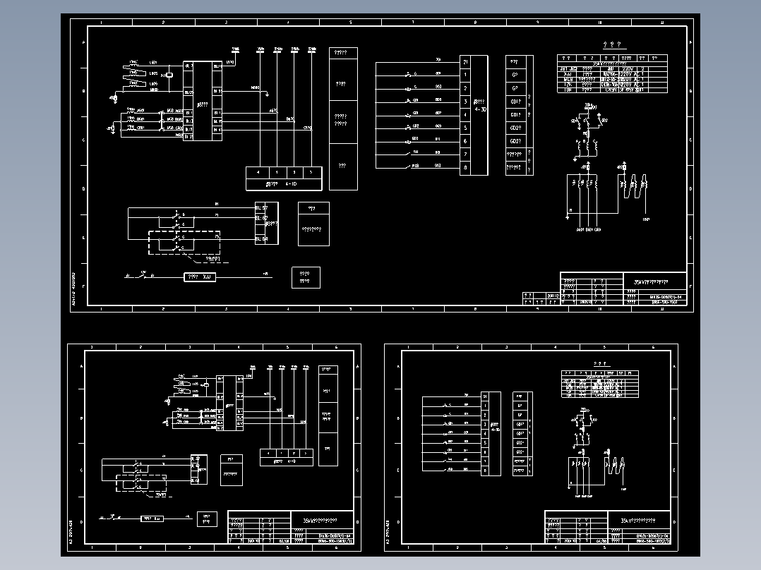 35kV母线电压互感器接线图(B066-500-1903)