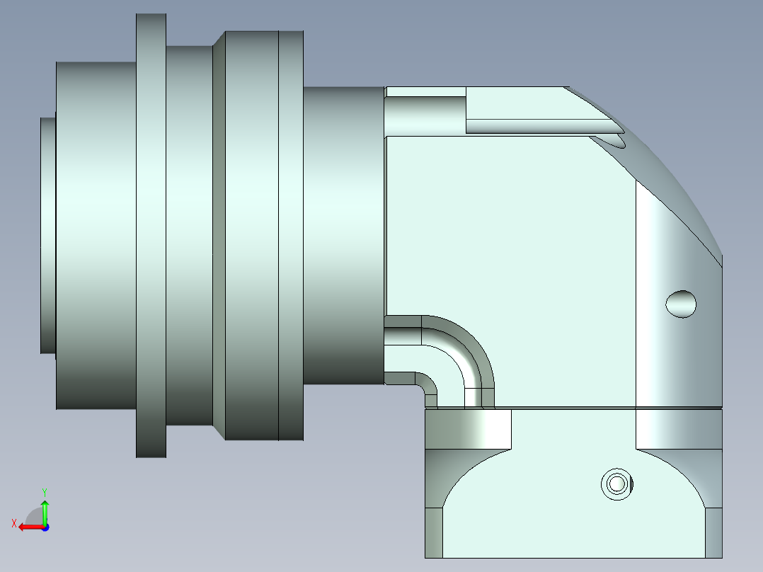 直齿ZPLH160-L2 22-110-145-M8.stp后视图