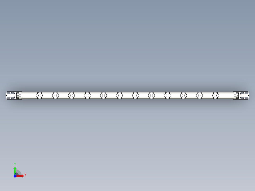 基恩士SJ-H084A+OP84297_kc图纸模型前视图