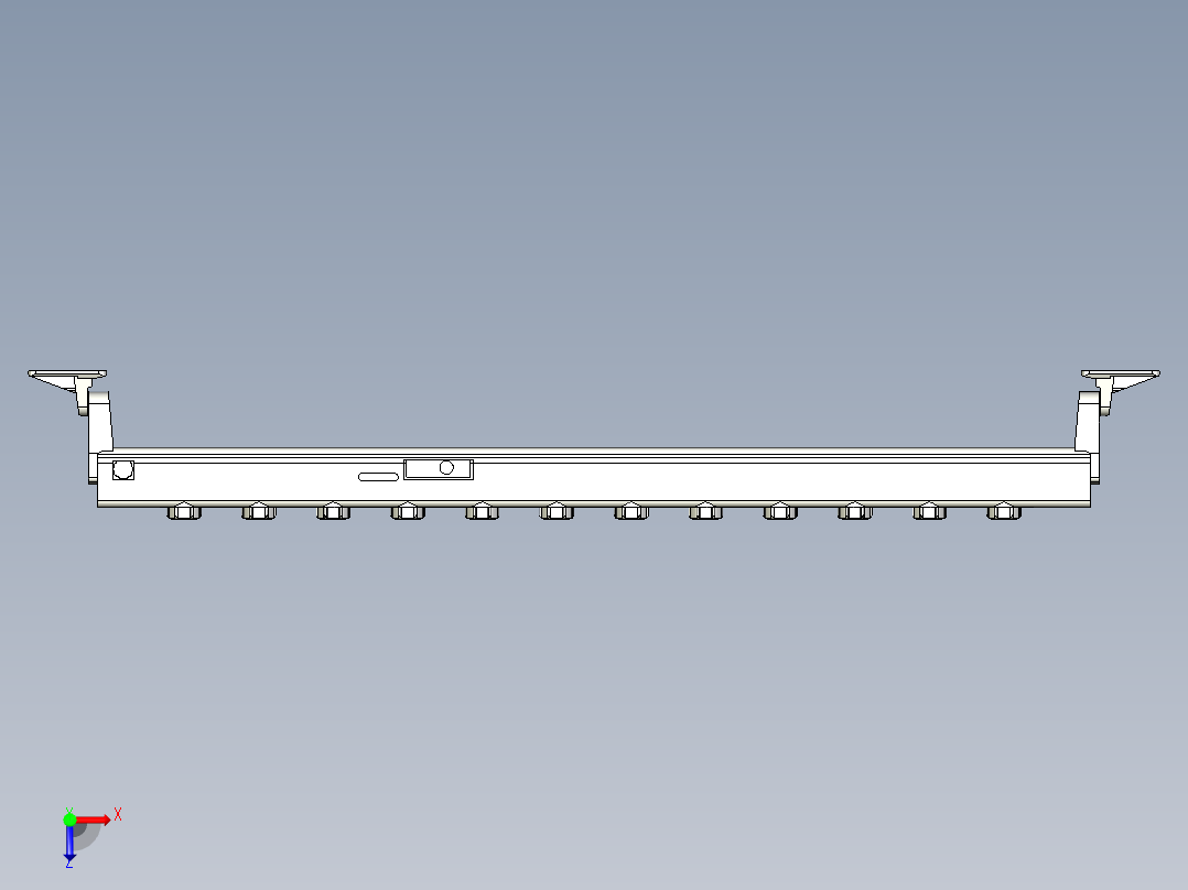 基恩士SJ-H084A+OP84297_kc图纸模型俯视图