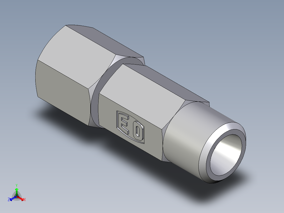 卡套式工业通用硬管接头EO_Distance_piece_adapter_DA06LOMDCF