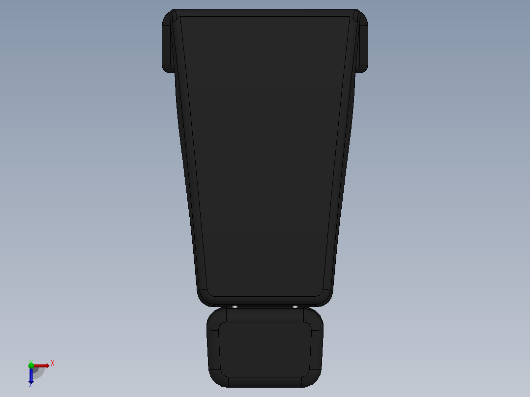 特种木材抓取机俯视图