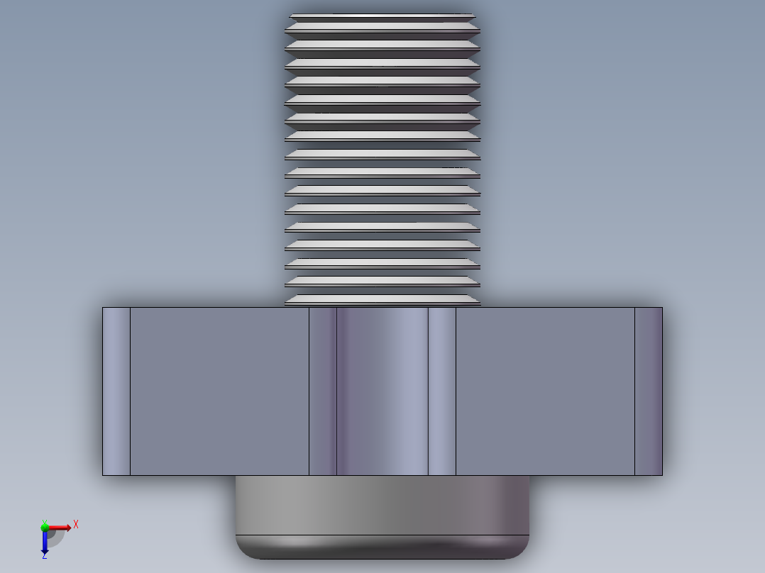 铝型材及其附件5.32.40.4080.M12俯视图