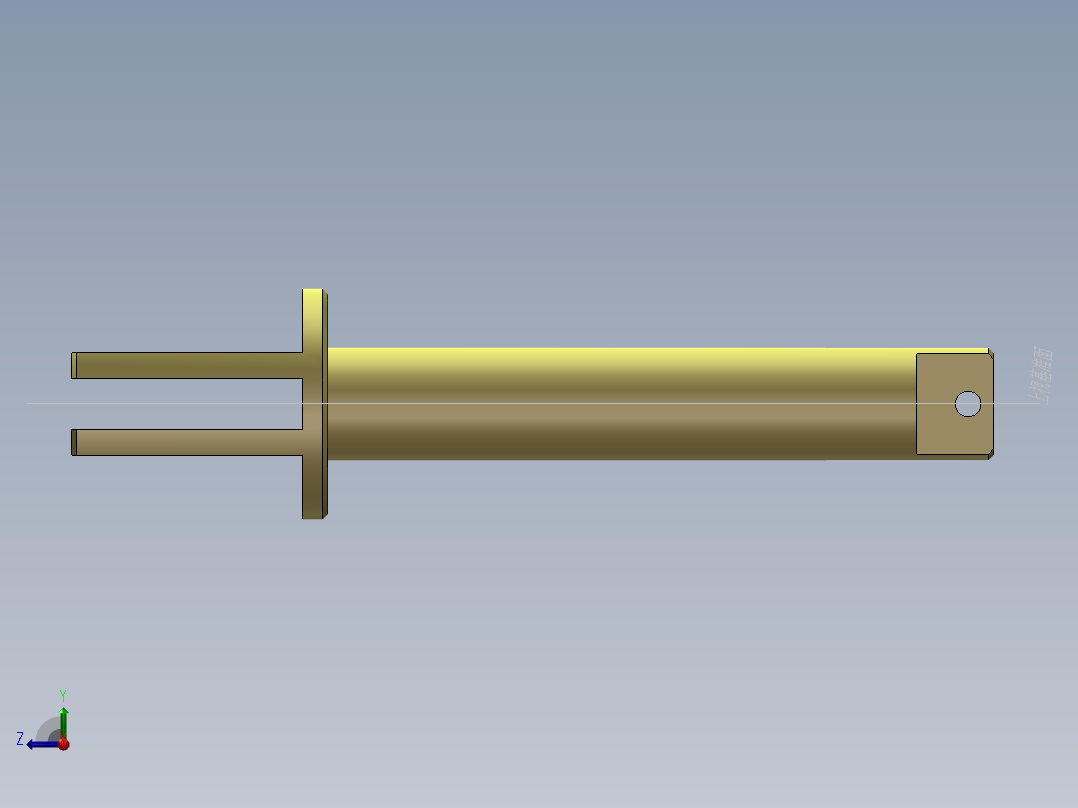 S18 输出轴右视图