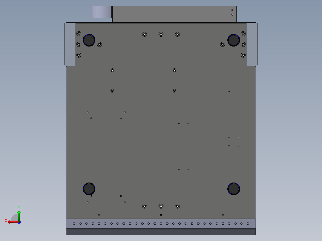 300机三头焊锡机后视图