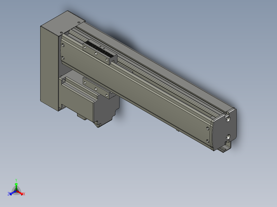 威洛博VF6-S150-BL正等轴测图