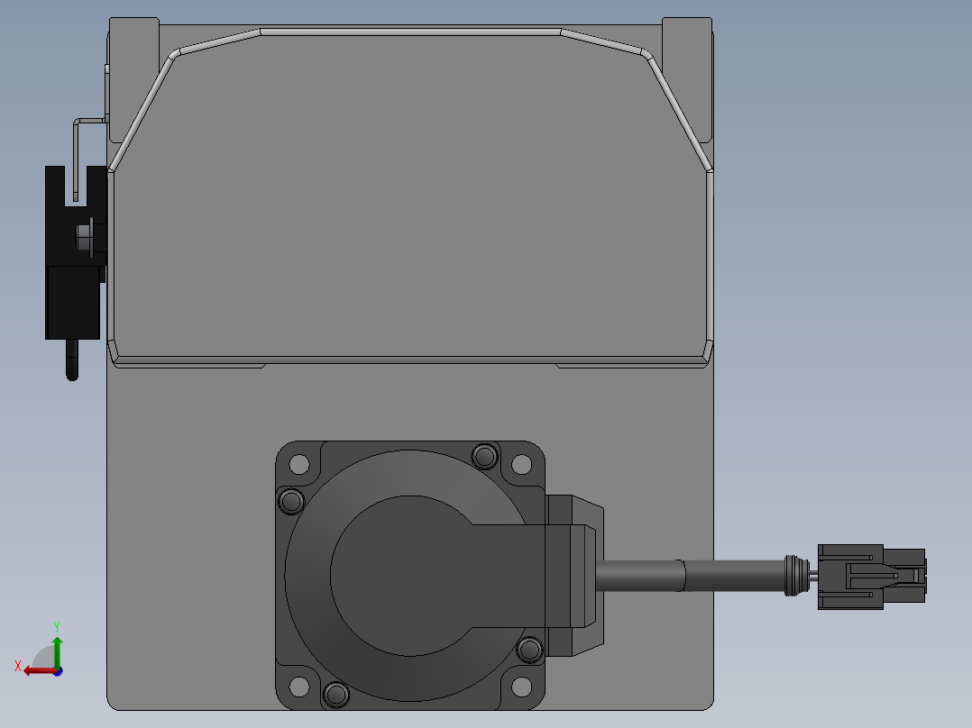 精密模组MY130-T10-300L-BM-P20B-C4-C后视图
