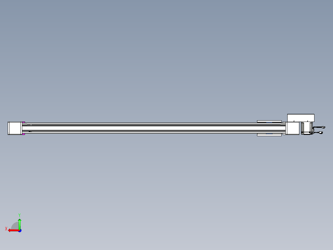 威洛博LB.GB同步带传动--欧规系列GB8-L96-S1700-BR-P75后视图