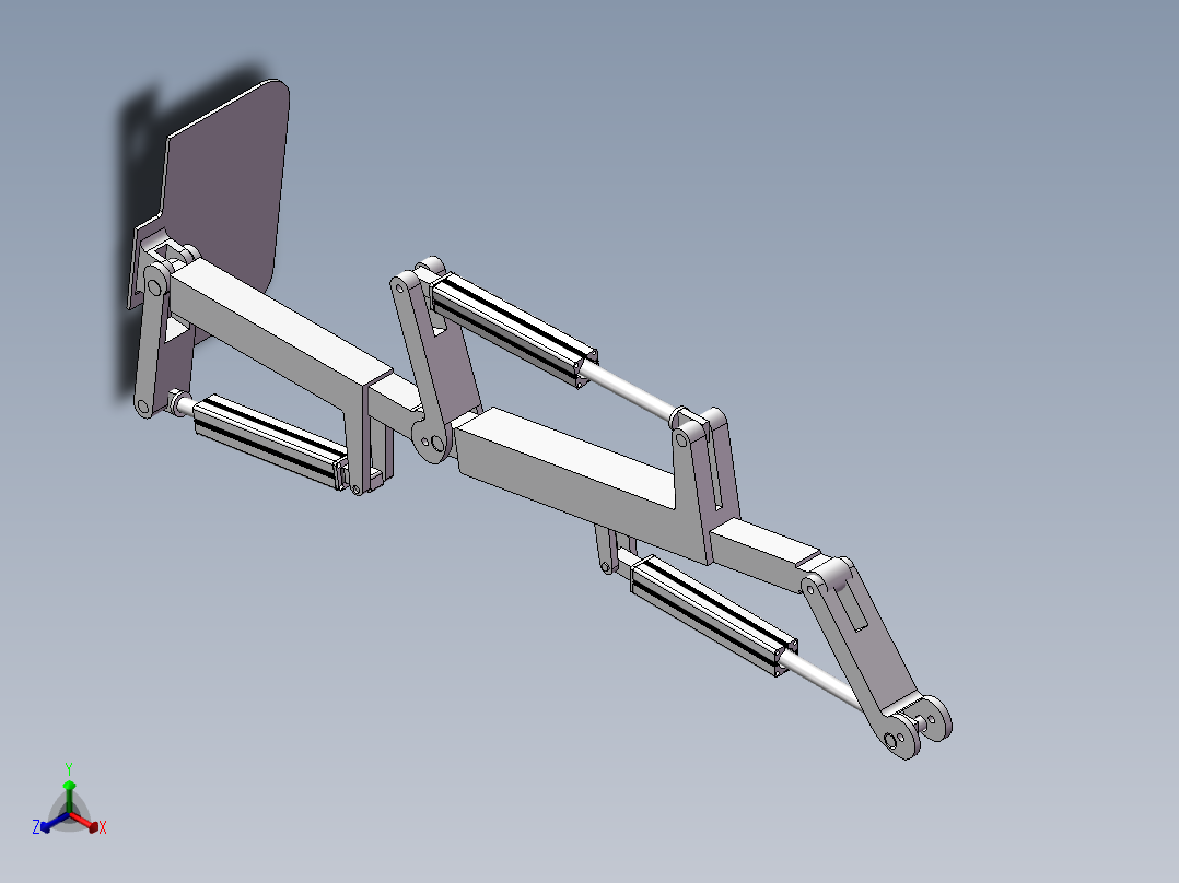 下肢康复机器人模型191697==20正等轴测图