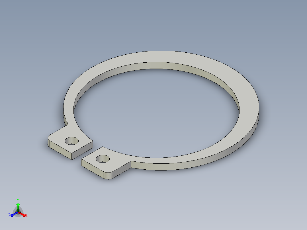 管道手动球阀-水管开关阀-手动阀门User Library-Flange C300DN100_DN80~100SnapRing