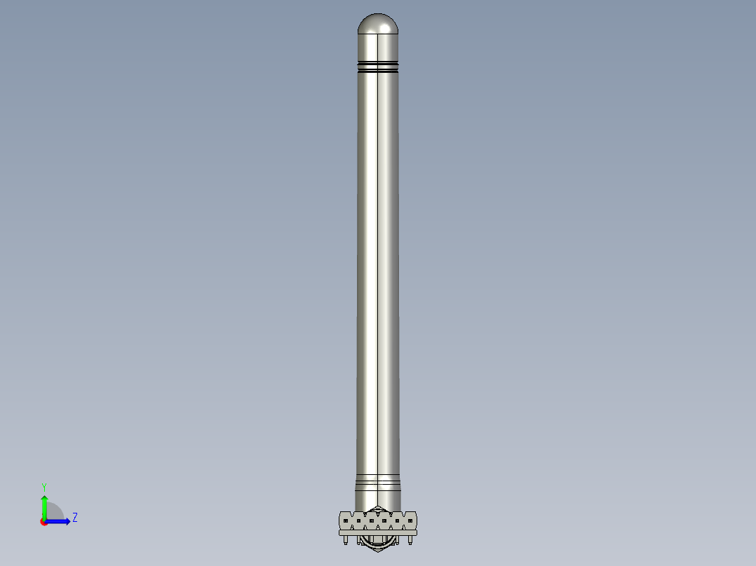 SMA接口14左视图