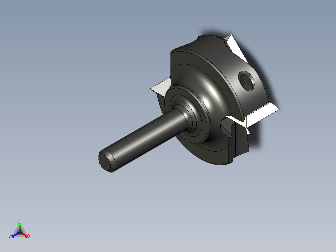 1 - 38“ 四插式铣刨槽堆焊钻头