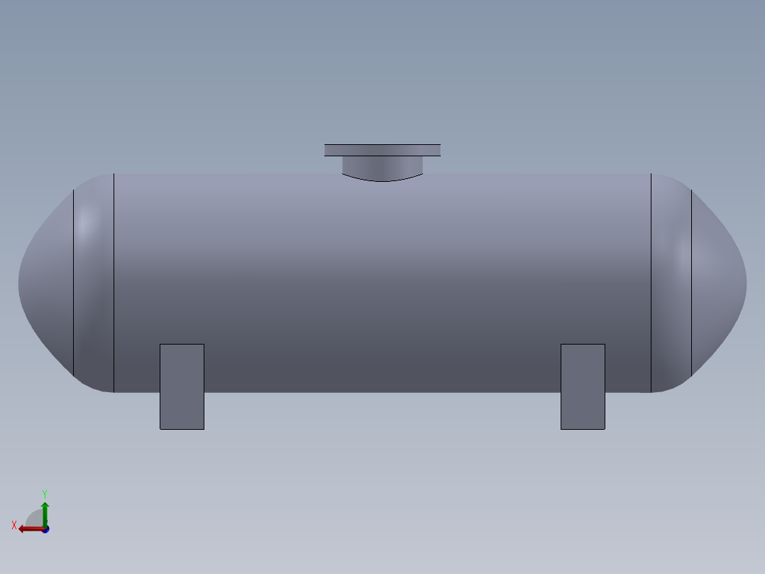 教育用压力容器后视图