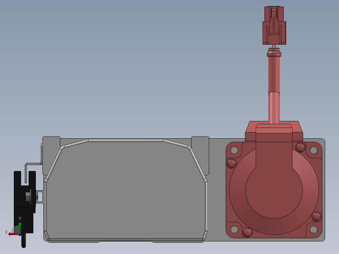 精密模组MY100-T10-400L-BR-P20B-C4-C后视图