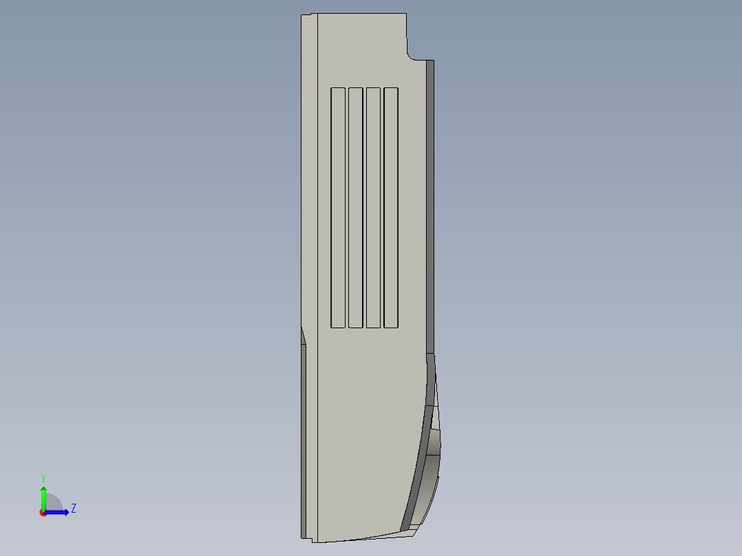 基恩士ML-G9310_9320_kc图纸模型左视图