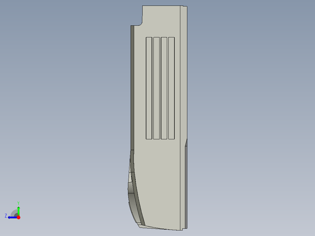 基恩士ML-G9310_9320_kc图纸模型右视图
